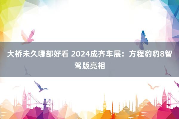 大桥未久哪部好看 2024成齐车展：方程豹豹8智驾版亮相