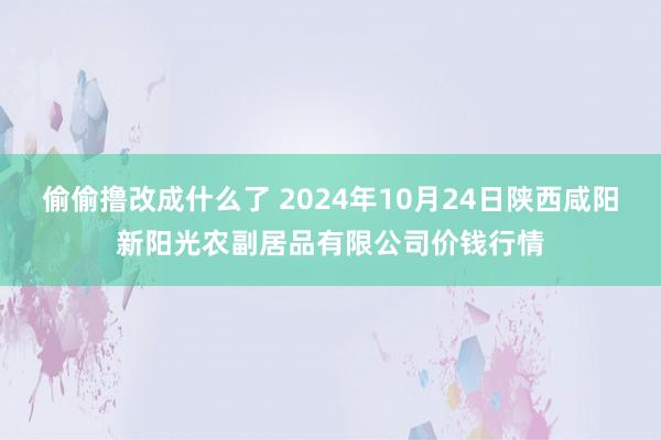 偷偷撸改成什么了 2024年10月24日陕西咸阳新阳光农副居品有限公司价钱行情